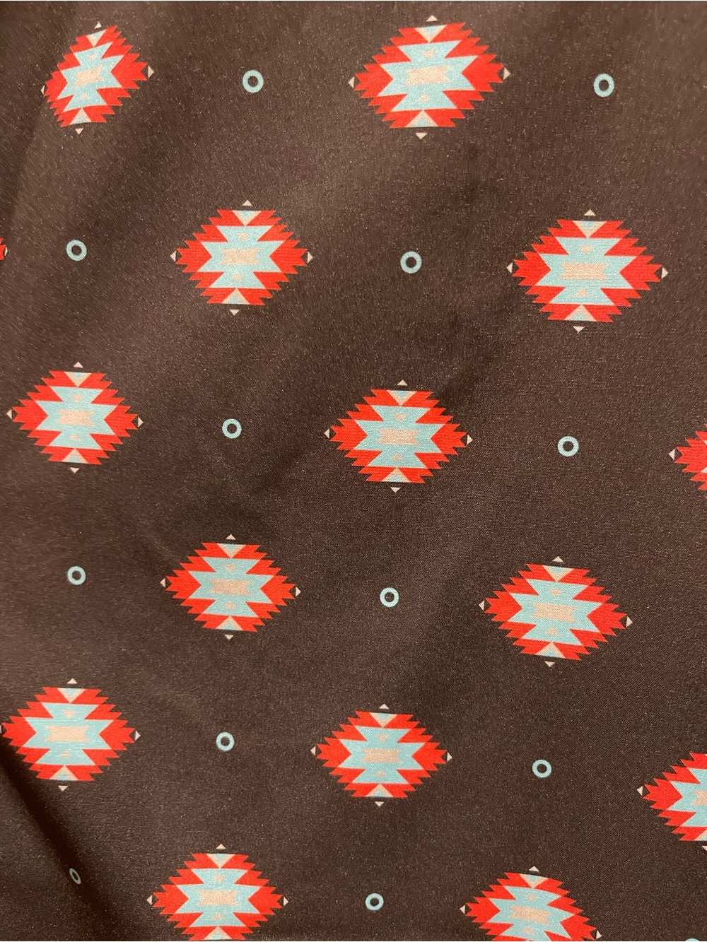 Dixxon La Mesa Geometric Button Down
Party Shirt in Black & Red Size 2X - Picture 7 of 7
